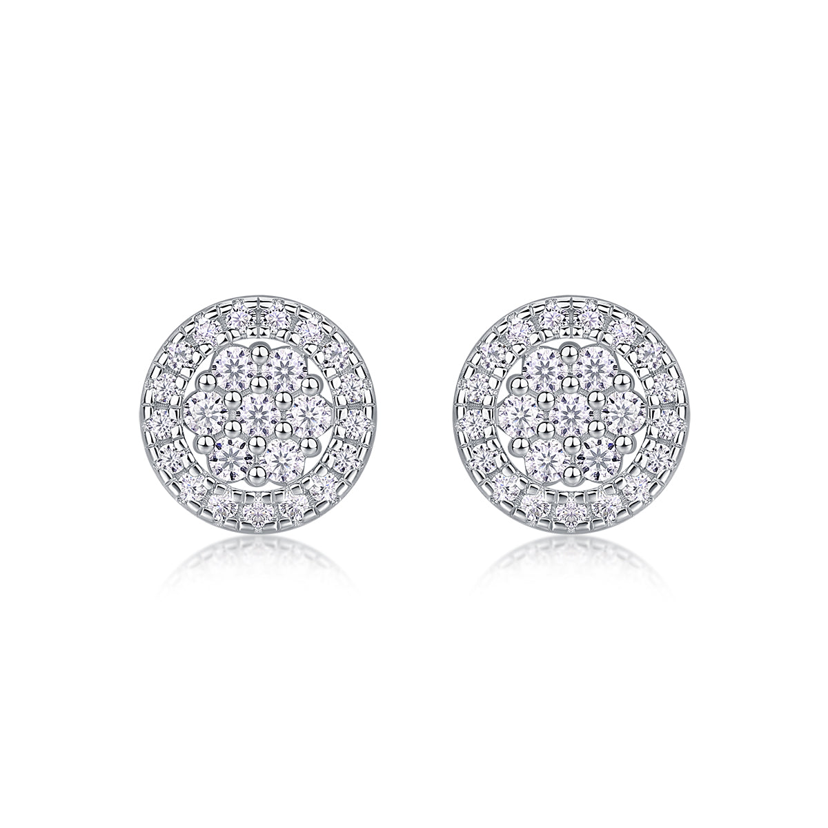 Cosmic Conjecture Moissanite Studs