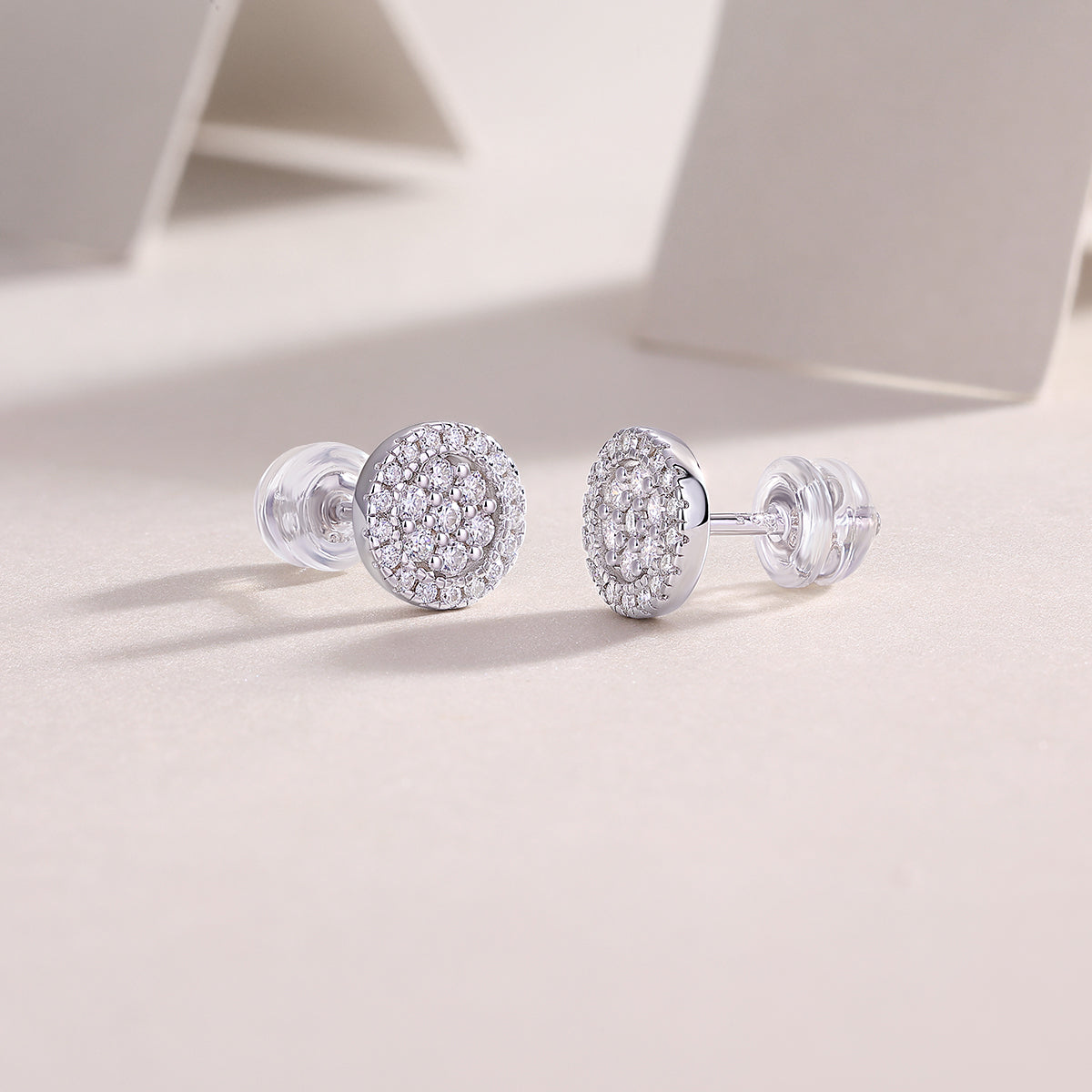 Cosmic Conjecture Moissanite Studs